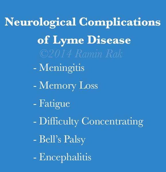 Neurological Complications of Lyme Disease