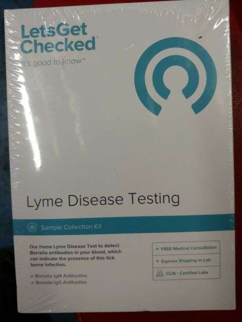 Lets Get Checked Lyme Disease Test Kit. A1384 for sale ...