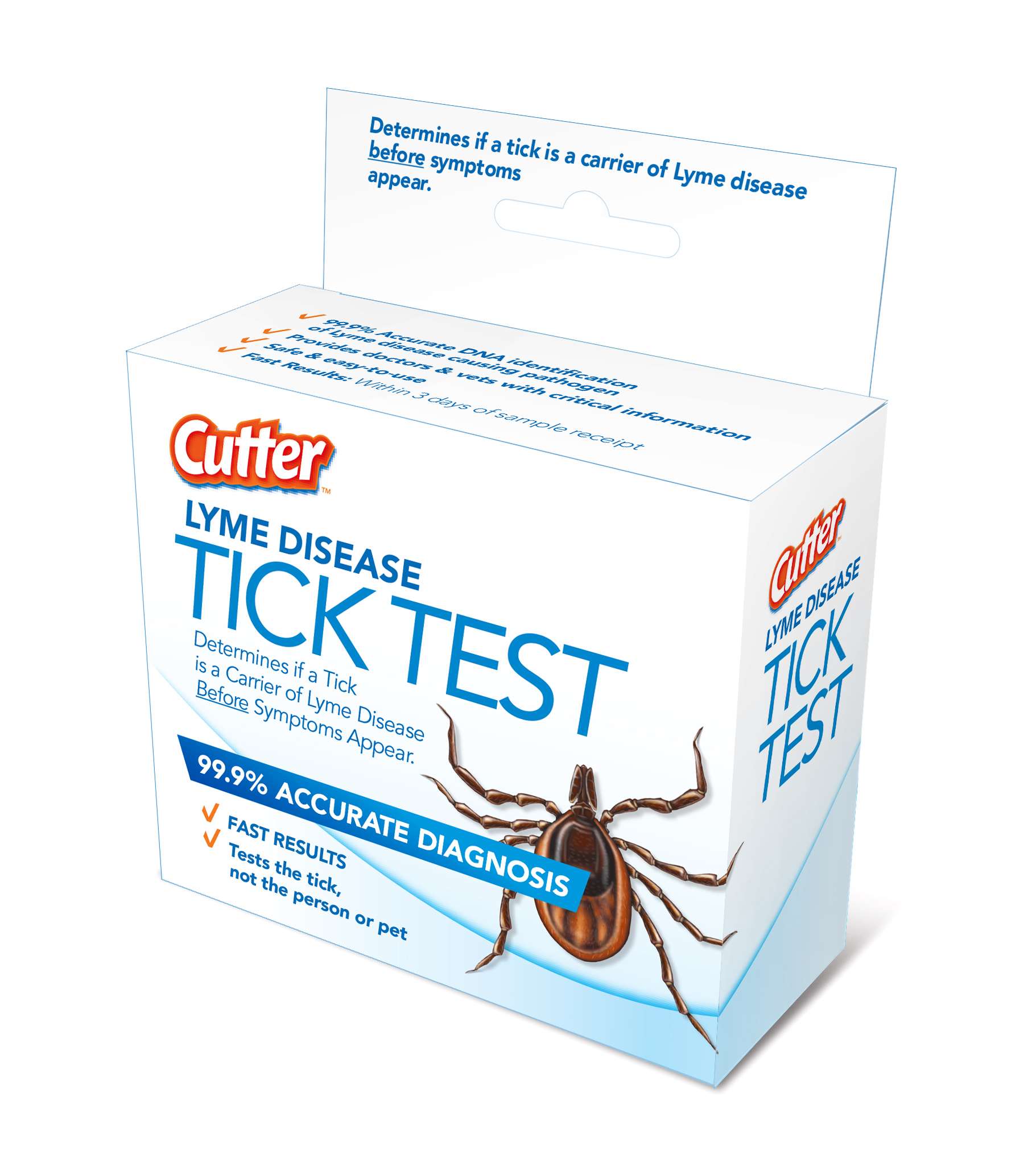 Cutter Lyme Disease Tick Test