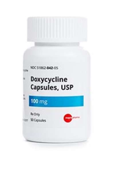 Doxycycline Monohydrate 100mg PER CAPSULE