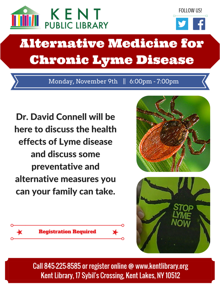 Alternative Medicine for chronic Lymes Disease presentation at The Kent ...