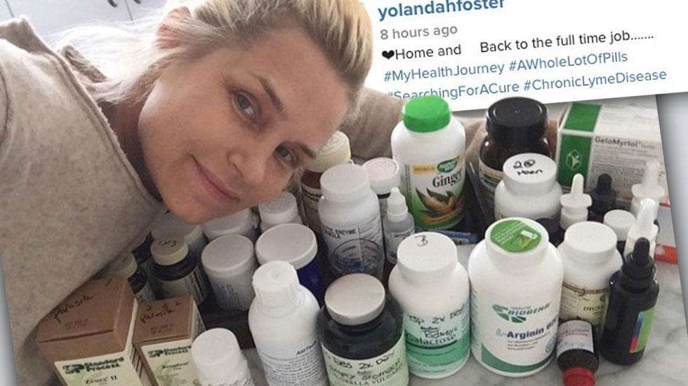 Medication Misery: Brave Yolanda Foster Shows Off