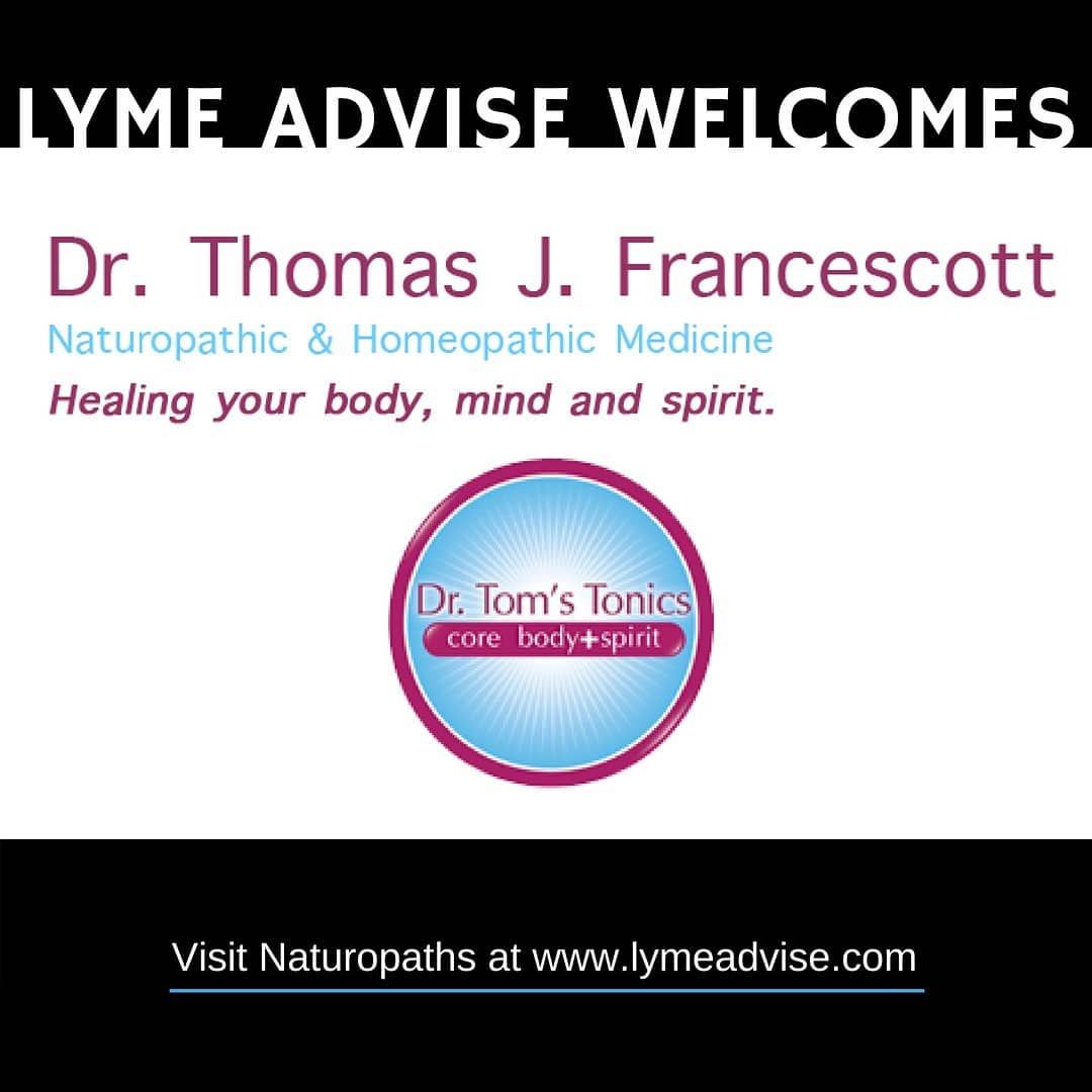 Lyme Advise warmly welcomes Naturopath Dr Tom Francescott! Dr Tom is a ...