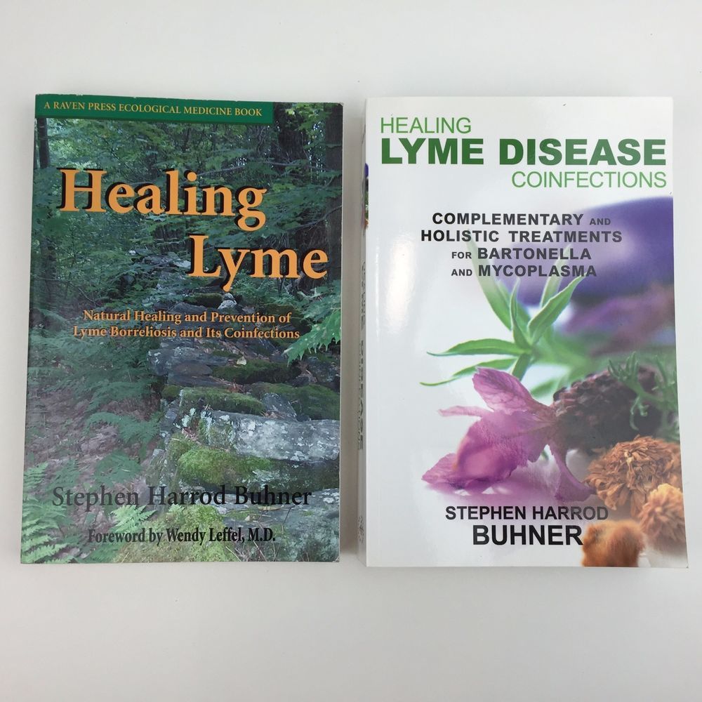 Lyme Disease Book Pair Natural Holistic Healing Treatments Stephen ...