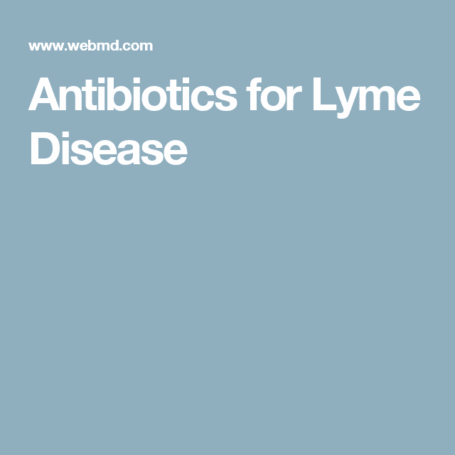 Treatments for Lyme Disease