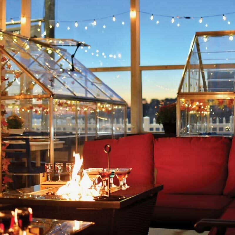 Connecticut Venues Offer Cozy Outdoor Dining Options